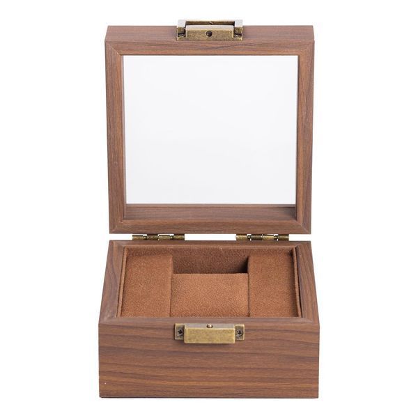 Дерев'яна скринька для наручного годинника 12&times;12&times;7.4 см HP-5-11 HP-5-11 фото