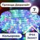 Гірлянда вулична стрічка світлодіодна Дюралайт 240 LED 7м морозостійка прозорий дріт DR10МML DR10МBL фото 1