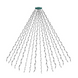 Розумна гірлянда GarlandoPro 1733044ML 250LED 2.5 м 10 ліній гірлянди роса 1733044ML фото 2