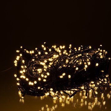 Гірлянда Різдвяна фея вулична 50 (м) 500 LED чорний провід Жовтий CF500L50MBY CF500L50MBY фото