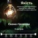 Ретро гірлянда вулична 10 LED лампочок 5 метрів жовта A60Y A60Y фото 3